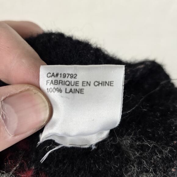 Vintage Timberland Men's Size M Wool Blend Sweater Handknit Weathergear - Picture 7 of 12